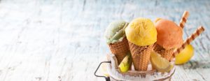 gelato fruit puree