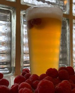 Raspberry Beer Photo