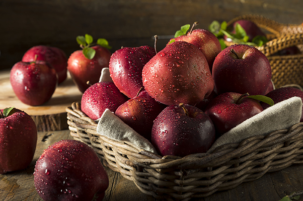 Basket of apples