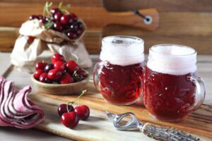 photo of cherry beer