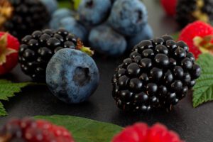photo of fresh ripe berries