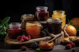 photo of fruit preserves