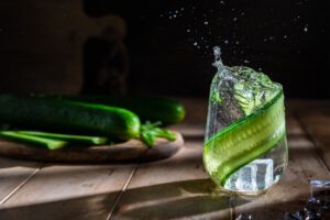 cucumber water photo