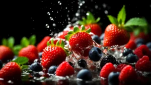 photo of delicious fresh berries