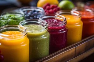 photo of lucious pureed fruit