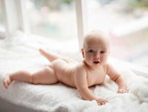 Photo of healthy baby