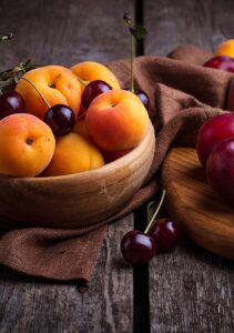 stone fruits for fruit puree photo