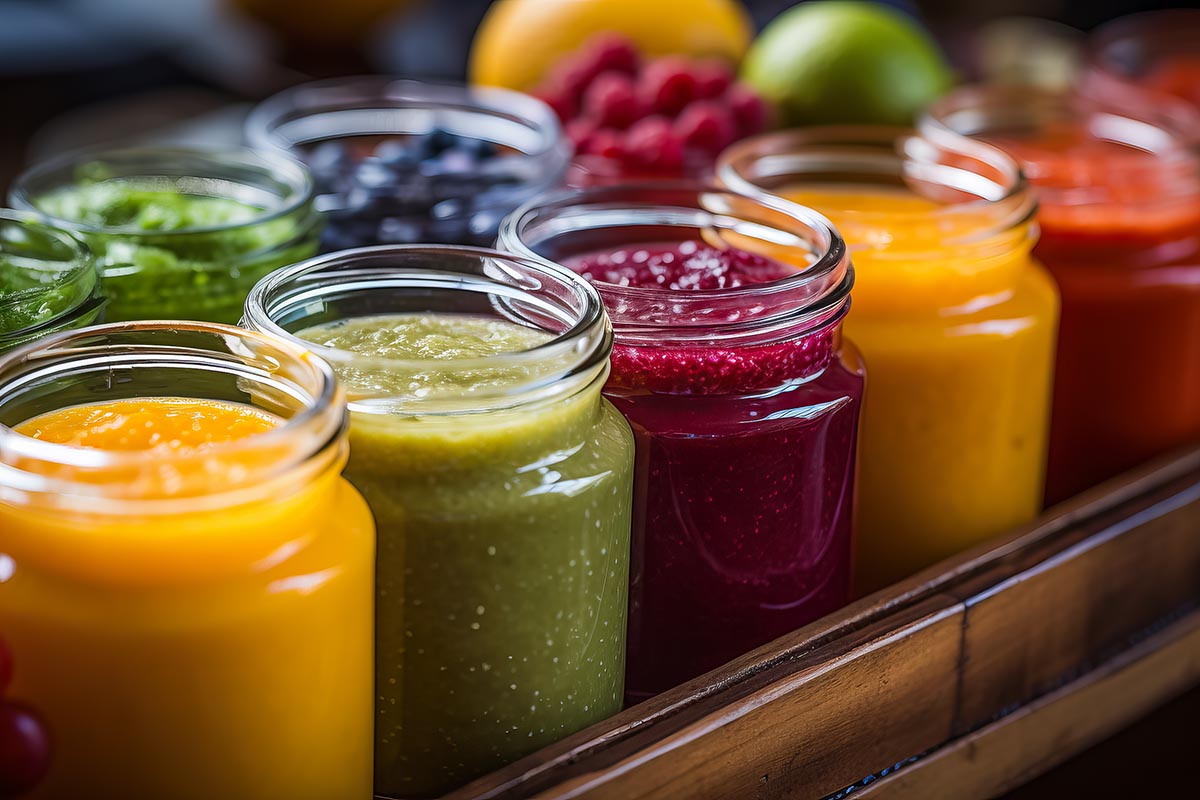 nutritious baby food | Puree Arete photo of all natural fruit puree