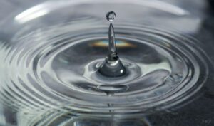 photo of water drop