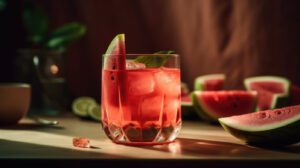 photo of watermelon cocktail