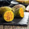 Fresh sliced prickly pear photo