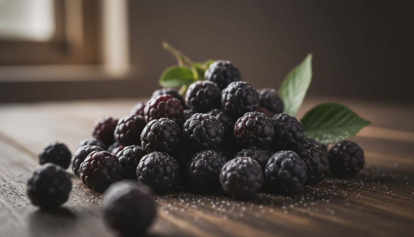 Background of Fruits Object | Puree Arete Blackberry gummies for confectionery product development