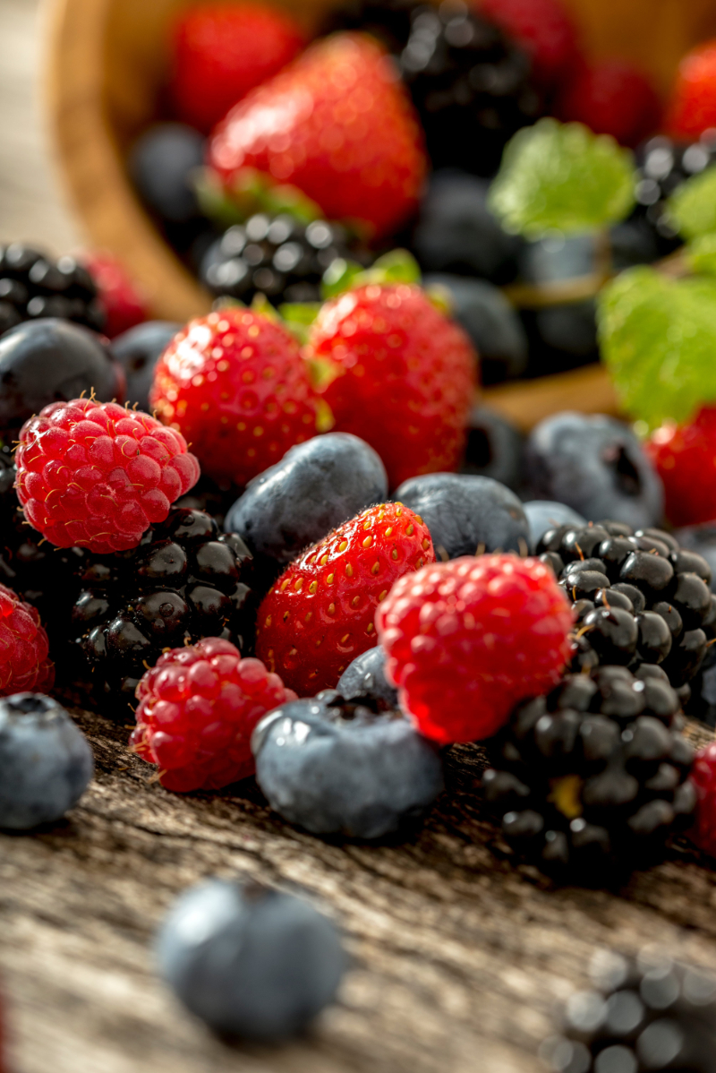 freah berries | Puree Arete